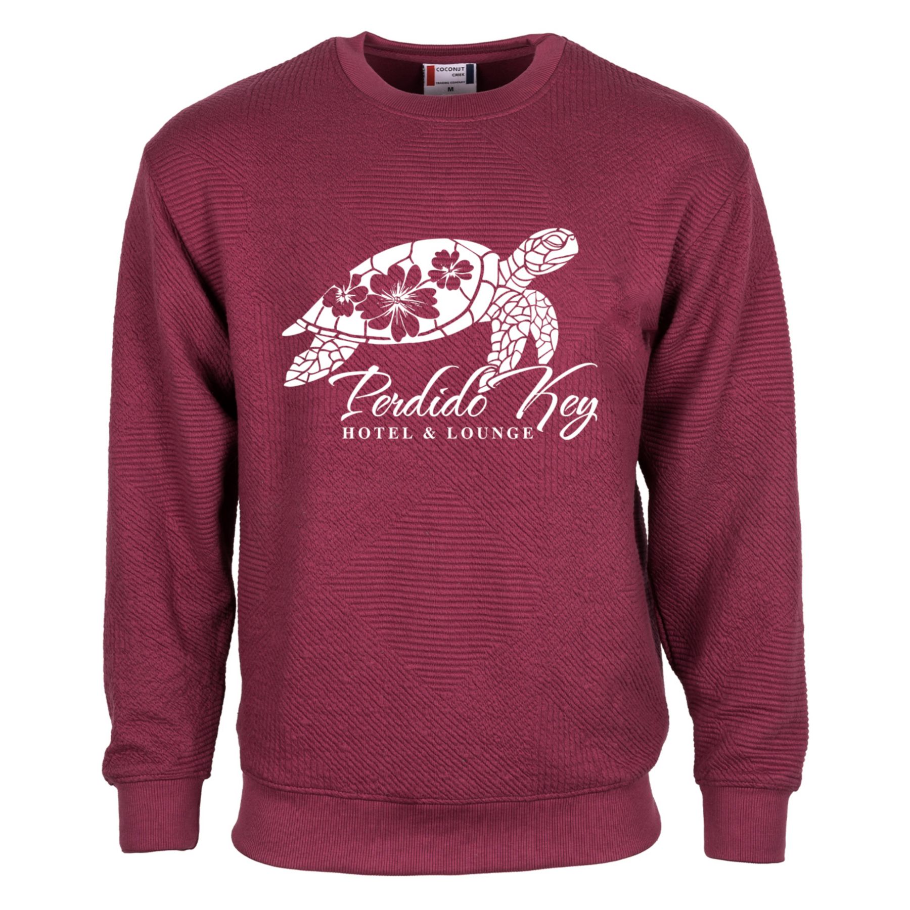 Adult Zig Zag Textured Crew Screened 1