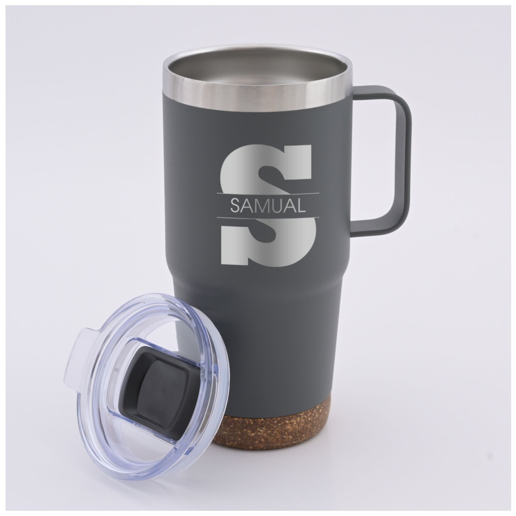 Pod Cork Bottom Stainless Mug 24 Oz 1