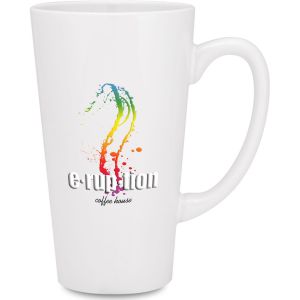 Full Color White Tall Cafe Mug 16 Oz 1 Full Color White Tall Cafe Mug 16 Oz 1