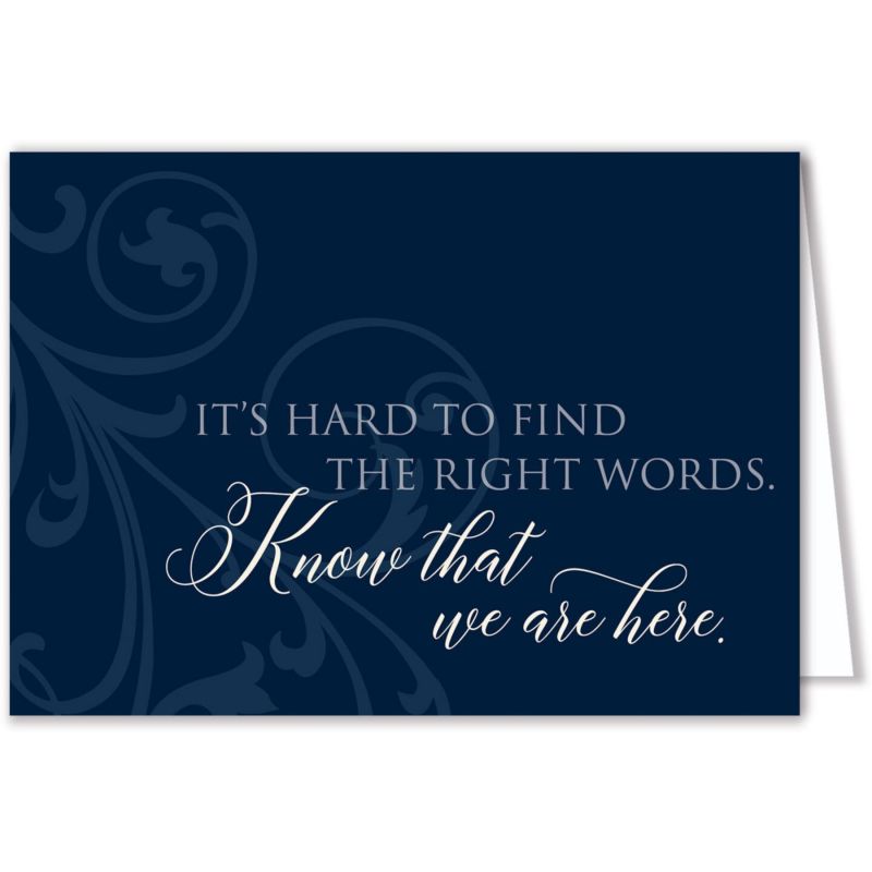 Here For You Greeting Card 1 Here For You Greeting Card 1