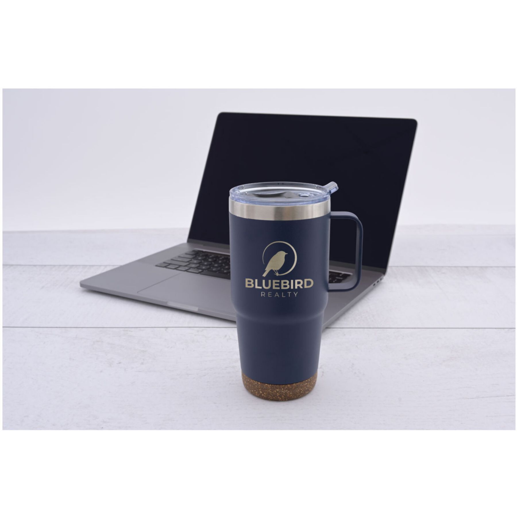 Saratoga Powder Cork Bottom Mug 24 Oz 1