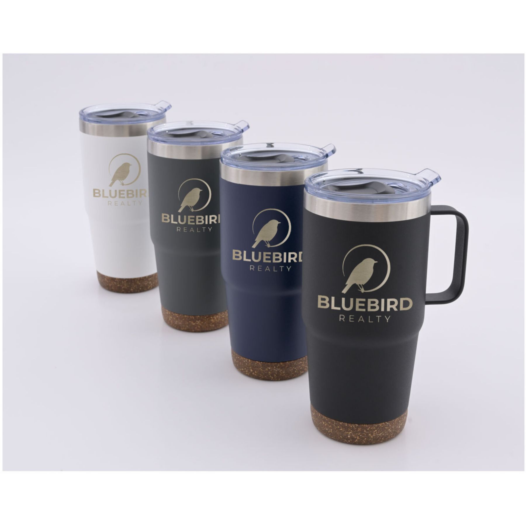 Saratoga Powder Cork Bottom Mug 24 Oz 1