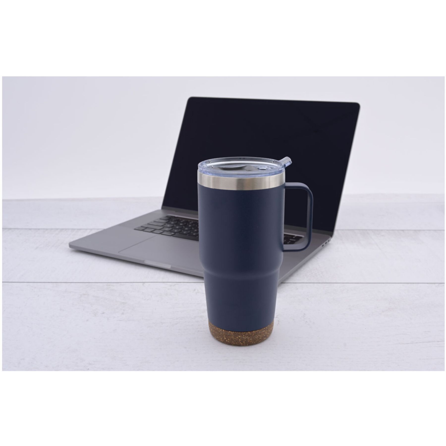 Saratoga Powder Cork Bottom Mug 24 Oz 1