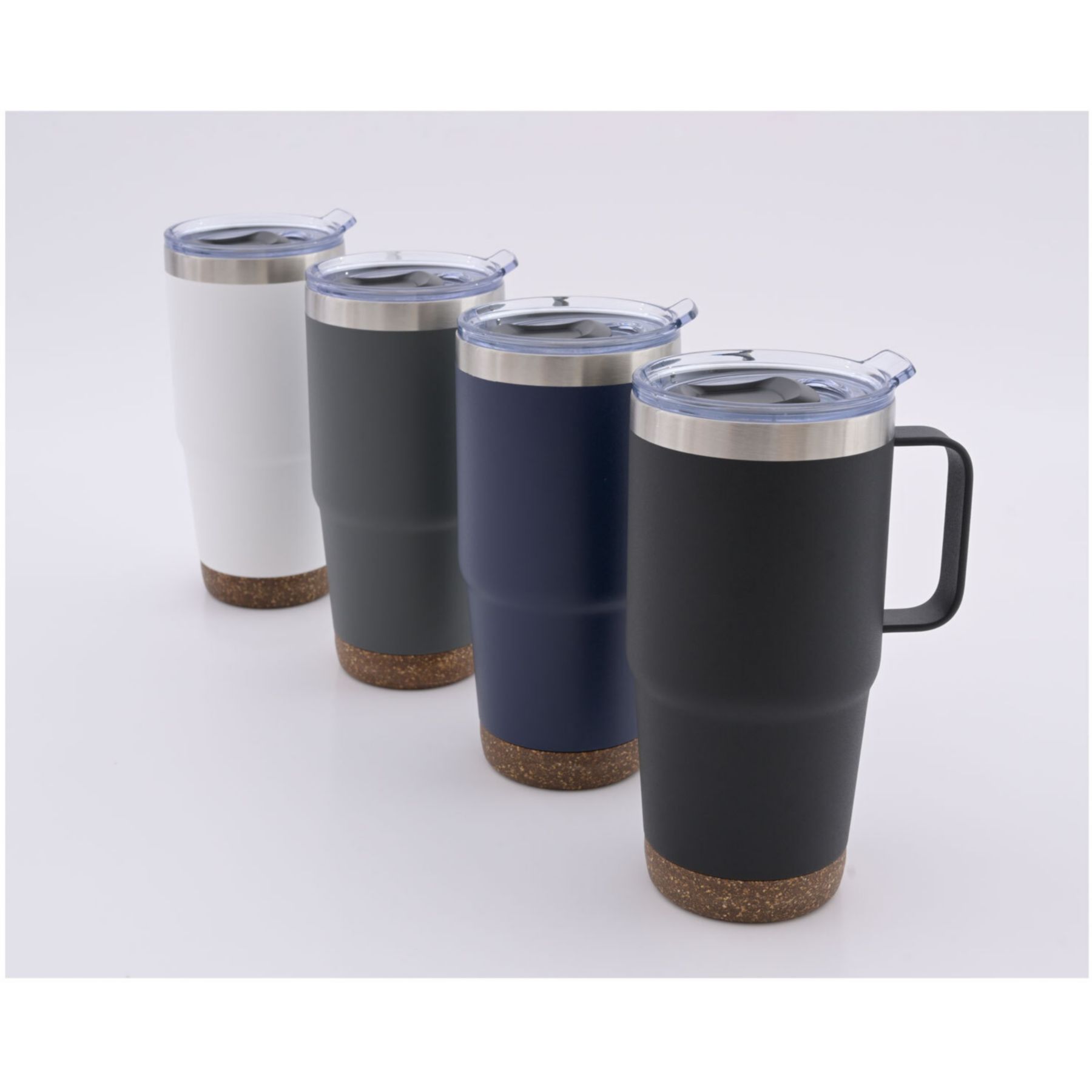 Saratoga Powder Cork Bottom Mug 24 Oz 1