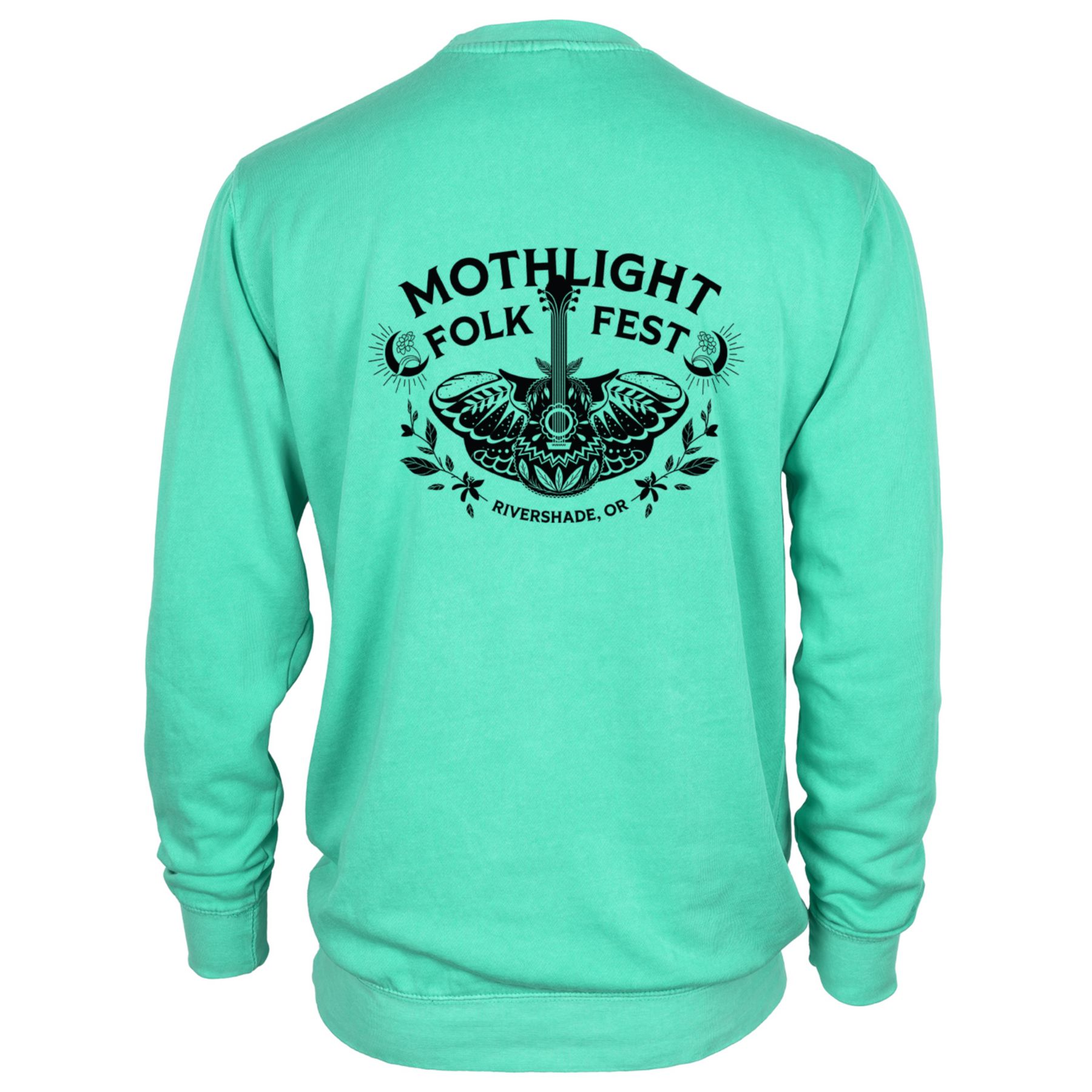 Garment Dye Crewneck - Screen Print 1