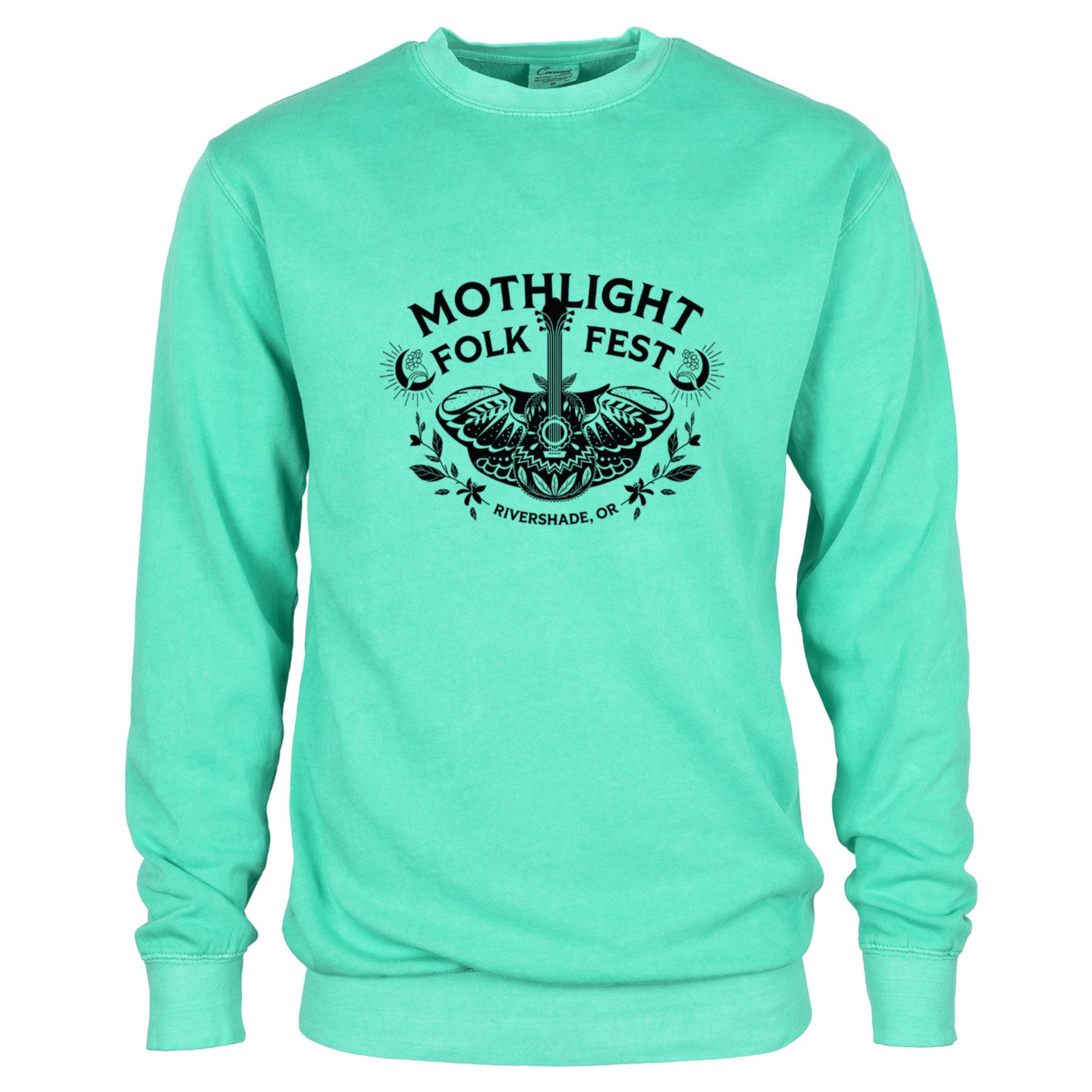 Garment Dye Crewneck - Screen Print 1