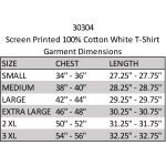 100% Cotton T-Shirt-White(Screened) 4 100% Cotton T-Shirt-White(Screened) 4