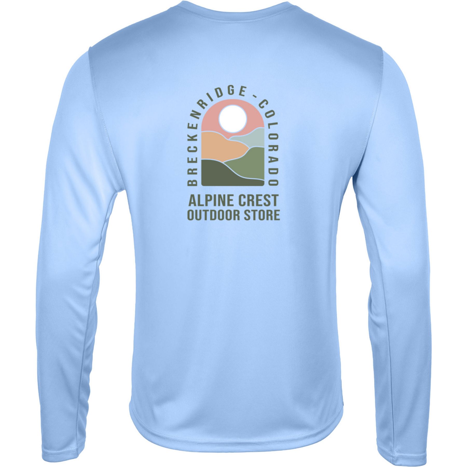 Men's Performance Long Sleeve Shirt - Full Color 1