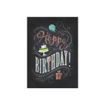 Birthday Chalk Greeting Card 1 Birthday Chalk Greeting Card 1