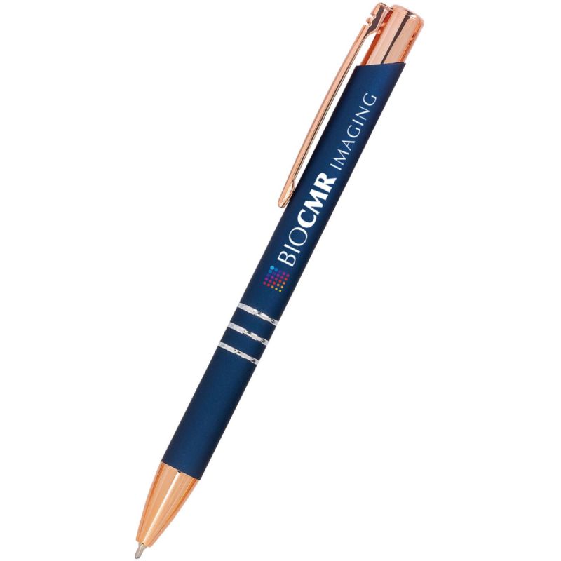 Full Color Delane Gel Pen - Rose Gold 1 Full Color Delane Gel Pen - Rose Gold 1