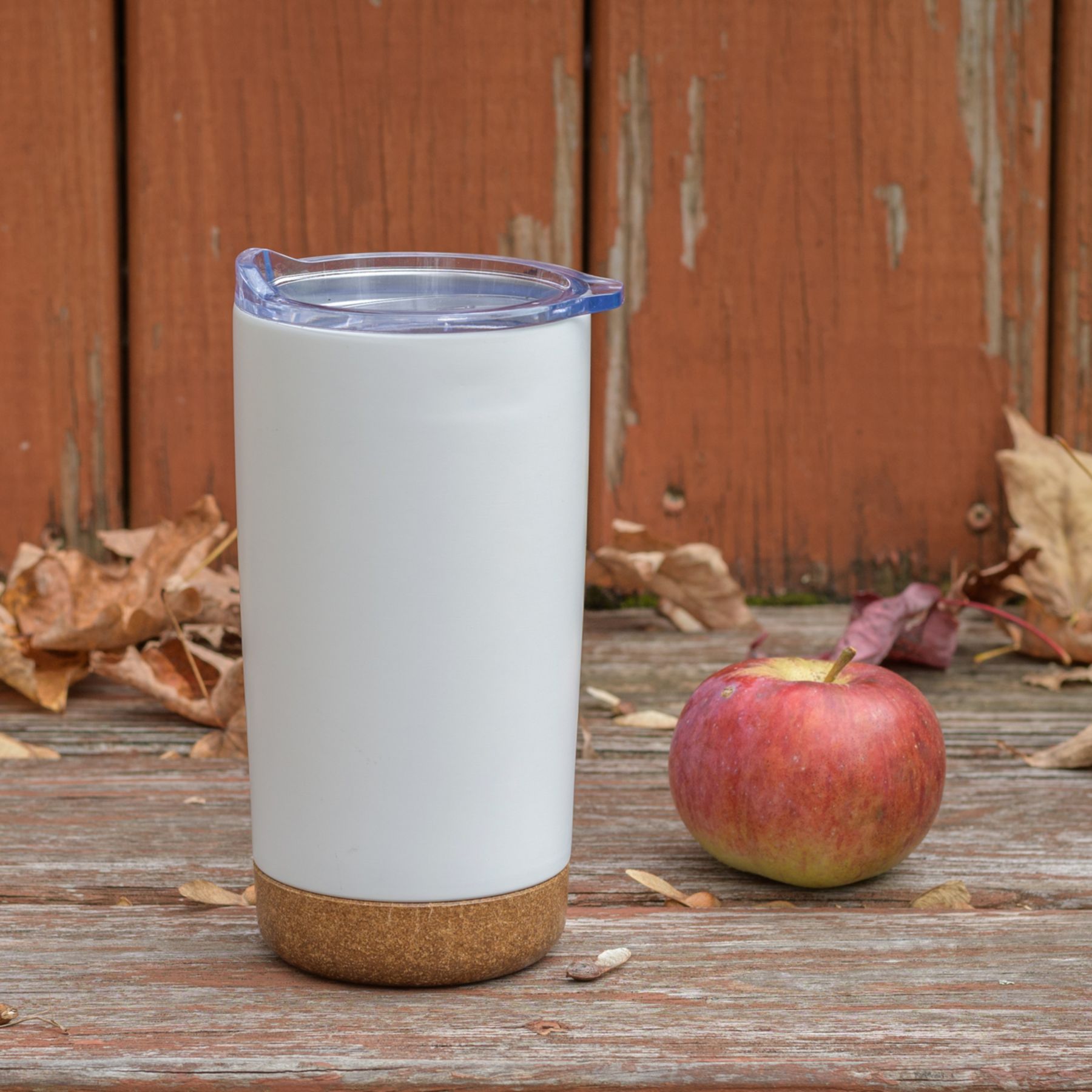 Saratoga Cork Bottom Stainless Tumbler 18 Oz 1