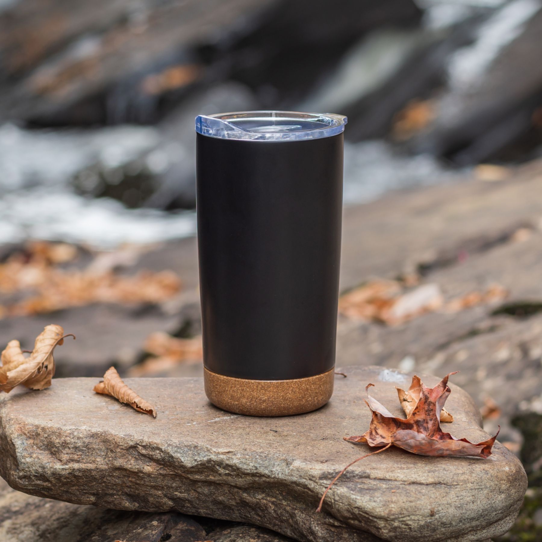 Saratoga Cork Bottom Stainless Tumbler 18 Oz 1