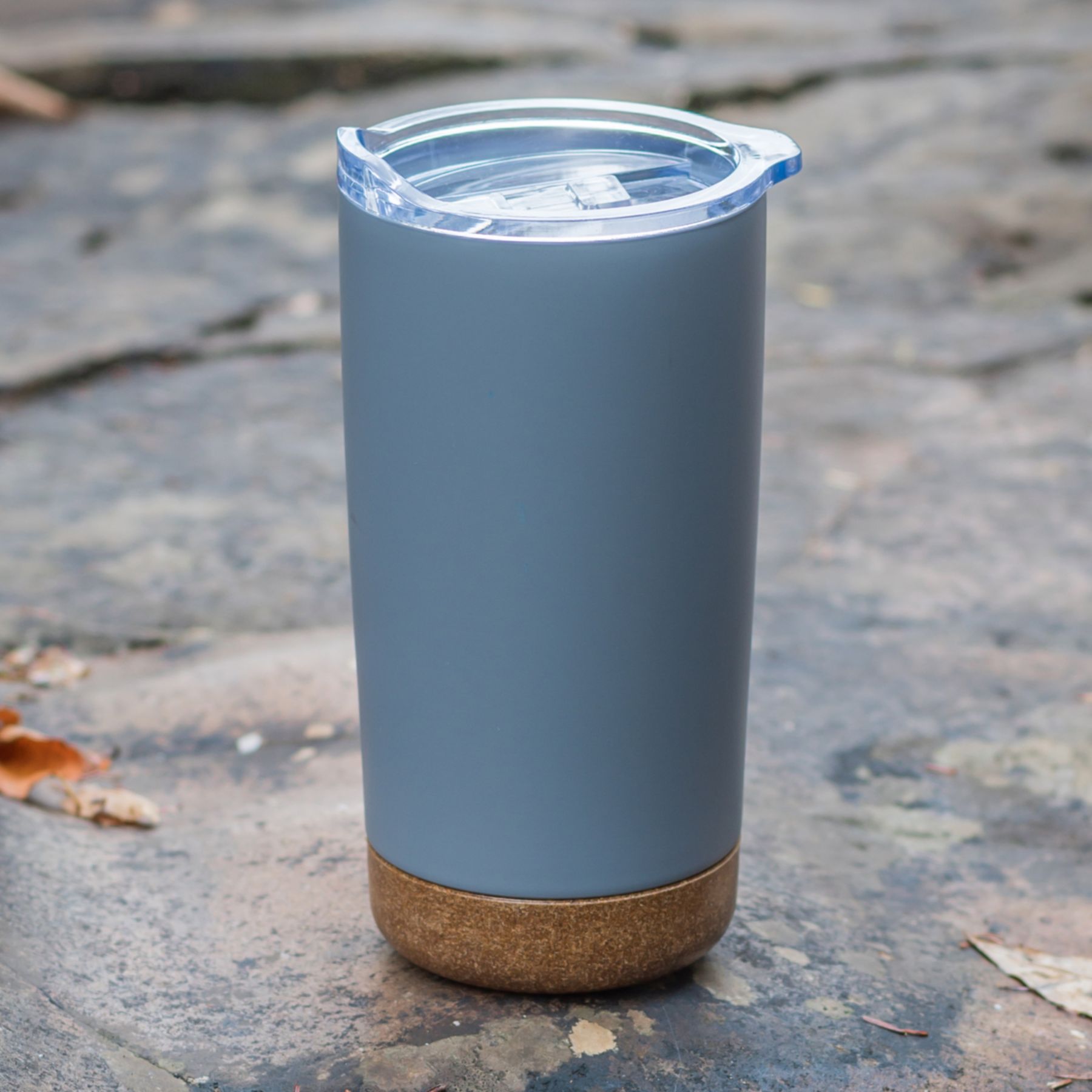 Saratoga Cork Bottom Stainless Tumbler 18 Oz 1