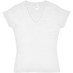 Ladies V-Neck T-Shirt Embroidered 5 Ladies V-Neck T-Shirt Embroidered 5
