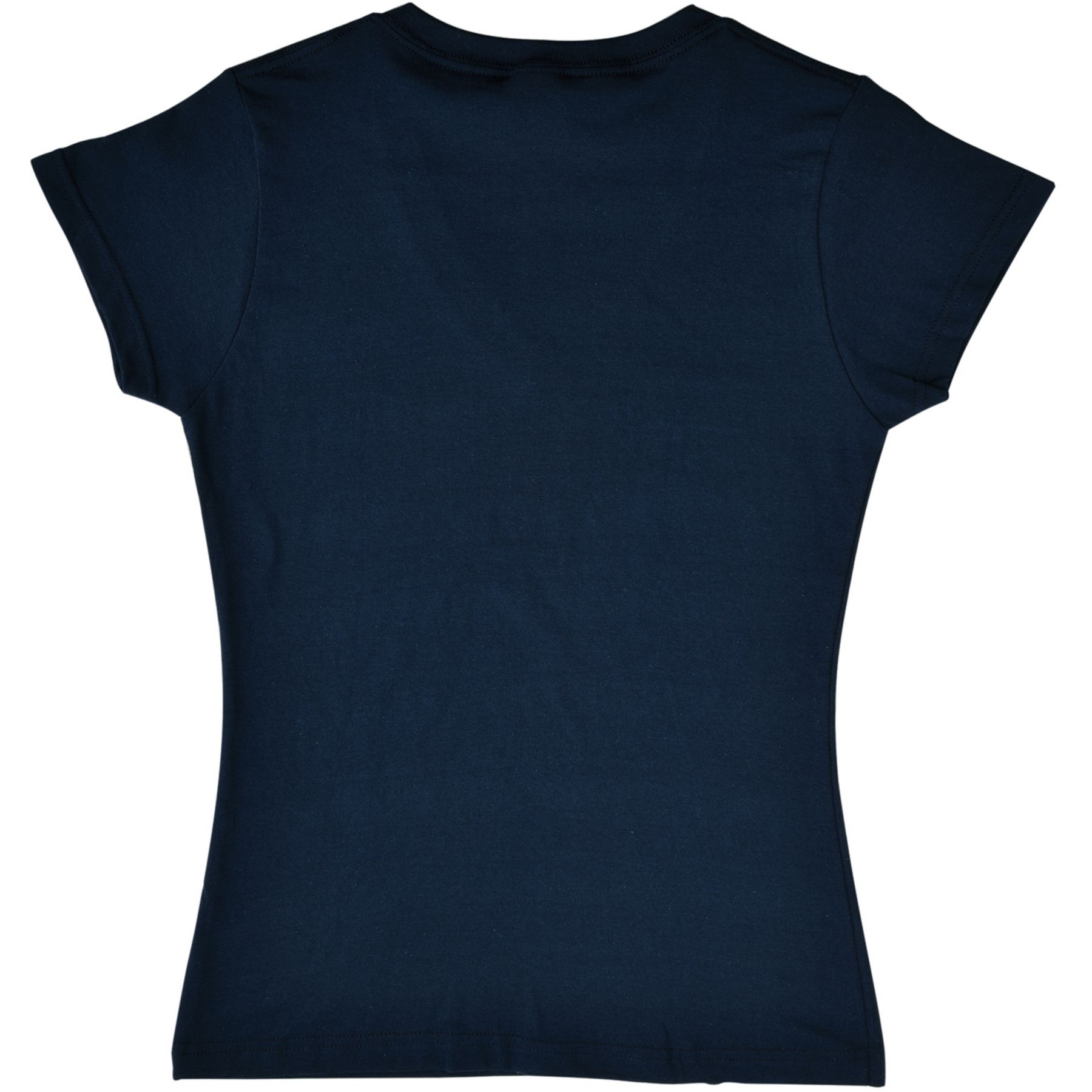 Ladies V-Neck T-Shirt Embroidered 1