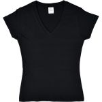 Ladies V-Neck T-Shirt Embroidered 9 Ladies V-Neck T-Shirt Embroidered 9