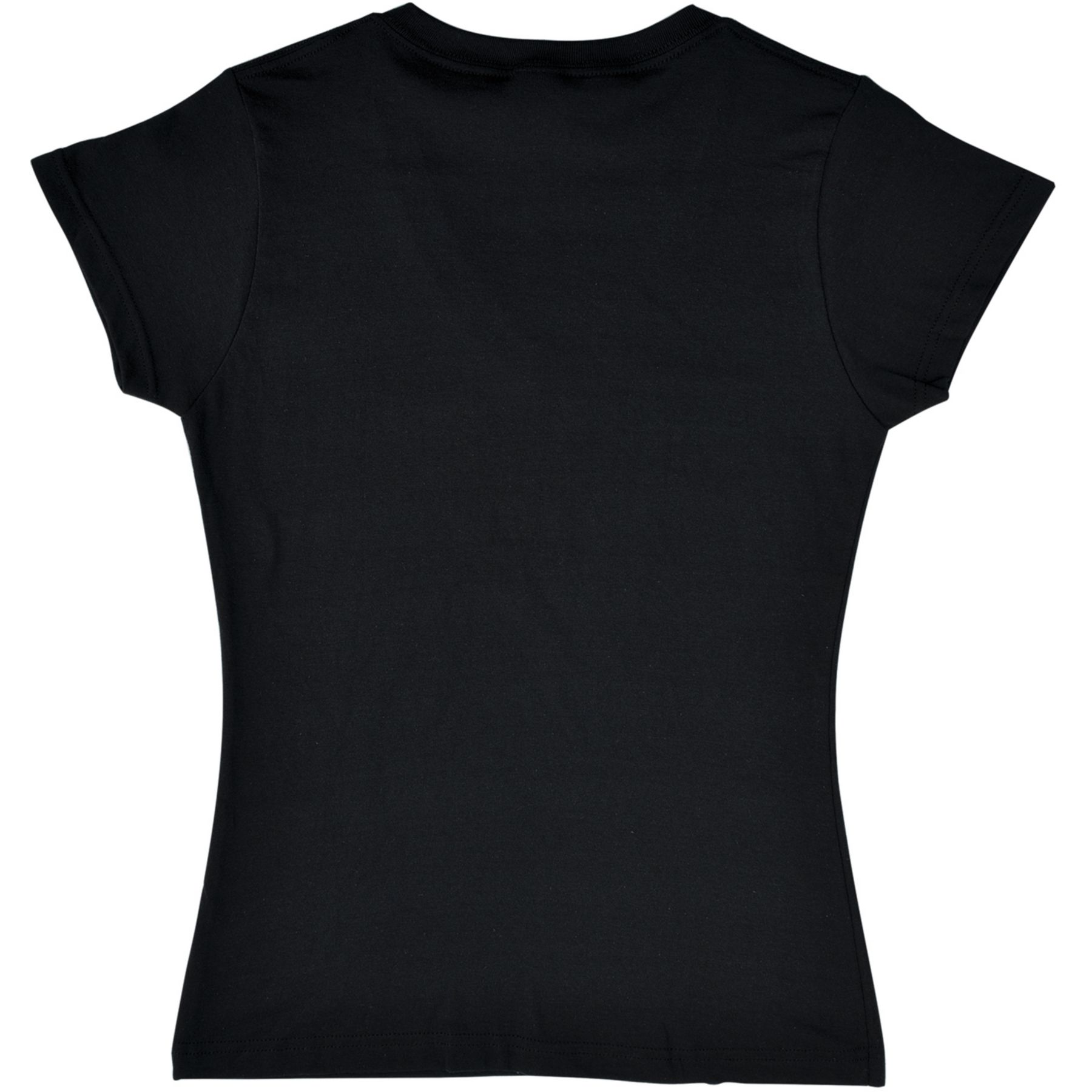 Ladies V-Neck T-Shirt Embroidered 1
