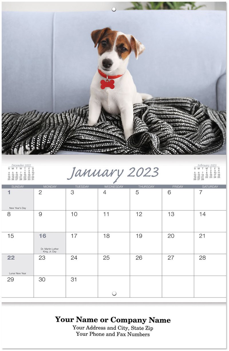 Canine Companions Stapled Wall Calendar 1 Canine Companions Stapled Wall Calendar 1
