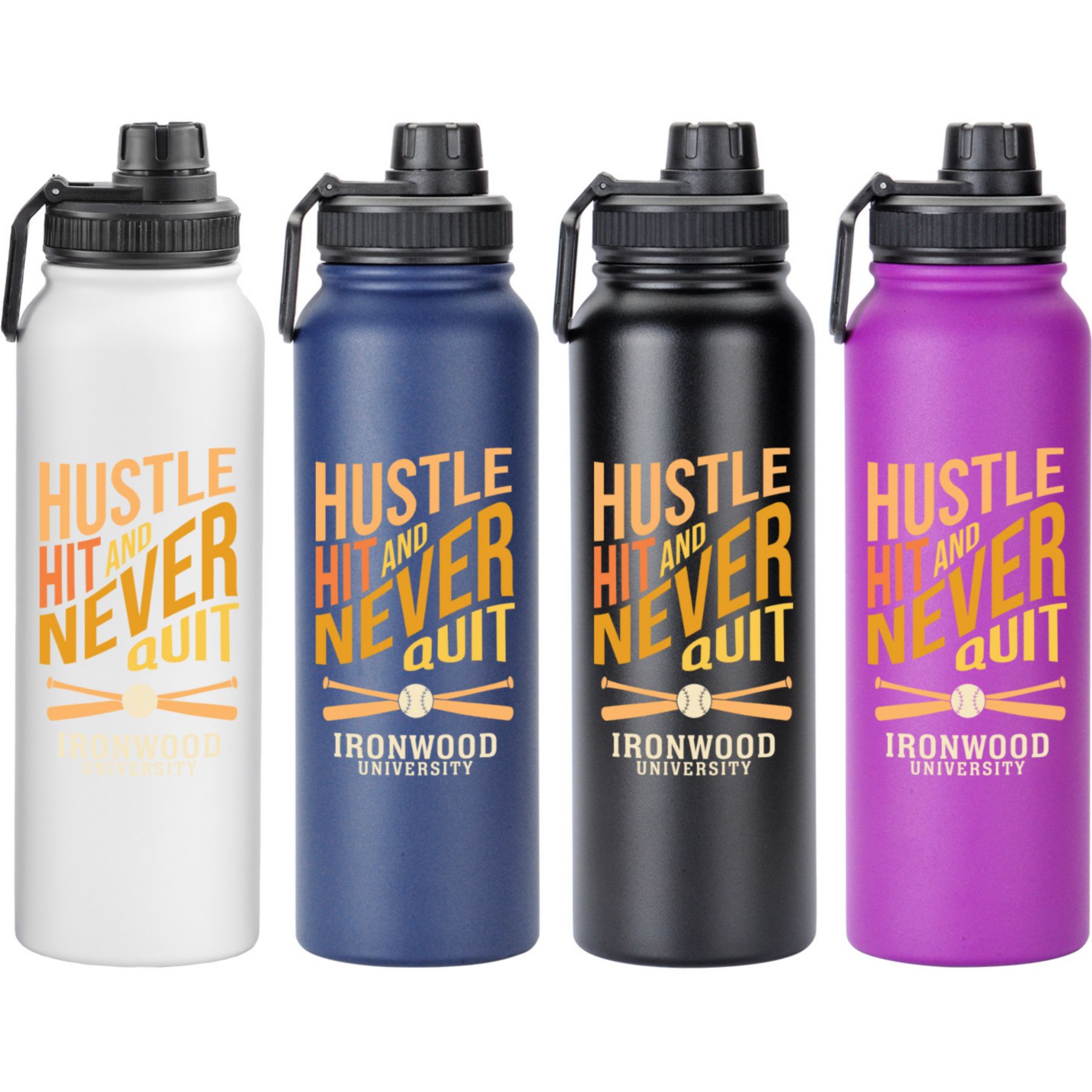 Full Color Endurance Bottle Powder Coated 1