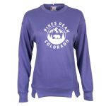 Ladies' French Terry Oversized Crew - Screen Print 2 Ladies' French Terry Oversized Crew - Screen Print 2