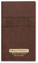 Nouveau Padfolio Featuring Post-It® Notes - Mocha Brown Nouveau Padfolio Featuring Post-It® Notes - Mocha Brown