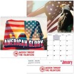 American Glory Spiral Wall Calendar 1 American Glory Spiral Wall Calendar 1