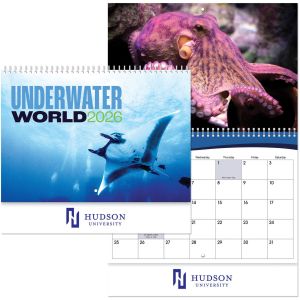 Underwater World Spiral Wall Calendar 1 Underwater World Spiral Wall Calendar 1