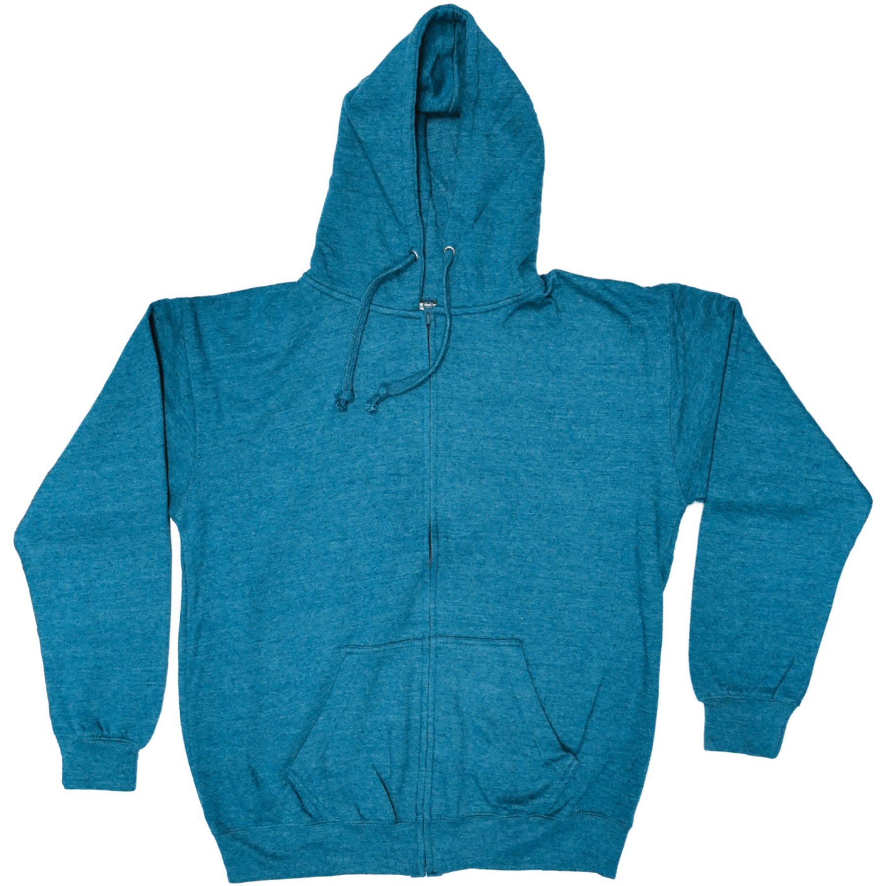 Adult Full Zip Vantage Heather Hoodie - Screen 1