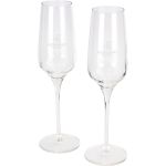 Etched Flute Glass 8.5 Oz 2 Etched Flute Glass 8.5 Oz 2