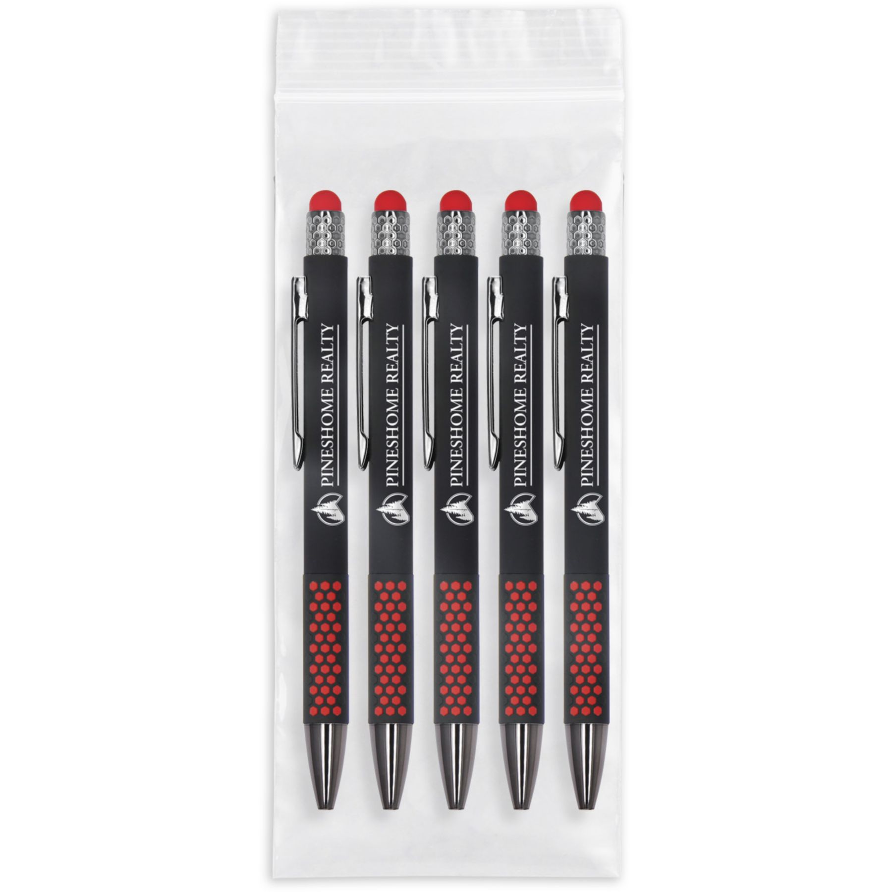 5 Pen Pack - Honeycomb Gel Pen 1
