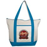 Classic Zippered Tote - Embroidered 1 Classic Zippered Tote - Embroidered 1