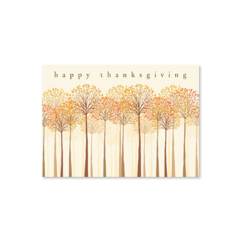 Thankful Trees Thanksgiving Card 1 Thankful Trees Thanksgiving Card 1