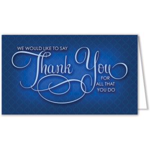 Grateful Business Greeting Card 1 Grateful Business Greeting Card 1