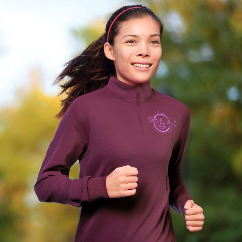 Adult 1/4 Zip Fleece Pullover - Embroidered 1 Adult 1/4 Zip Fleece Pullover - Embroidered 1