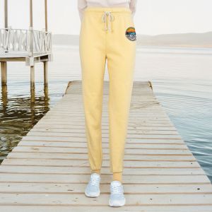 Women's Soft Fitted Sweatpants - Embroidery 1 Women's Soft Fitted Sweatpants - Embroidery 1