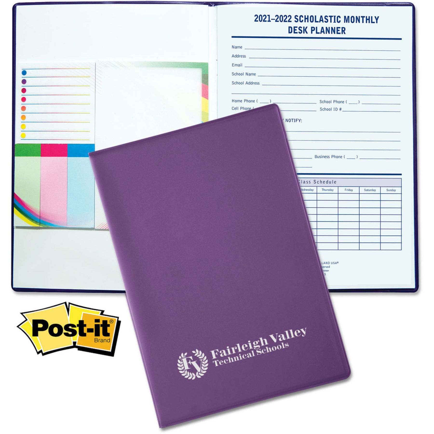 Lexington Academic 7x10 Featuring Post-It® 1