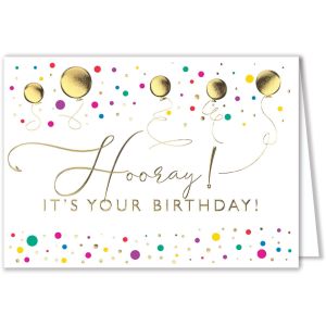 Birthday Hooray Card 1 Birthday Hooray Card 1