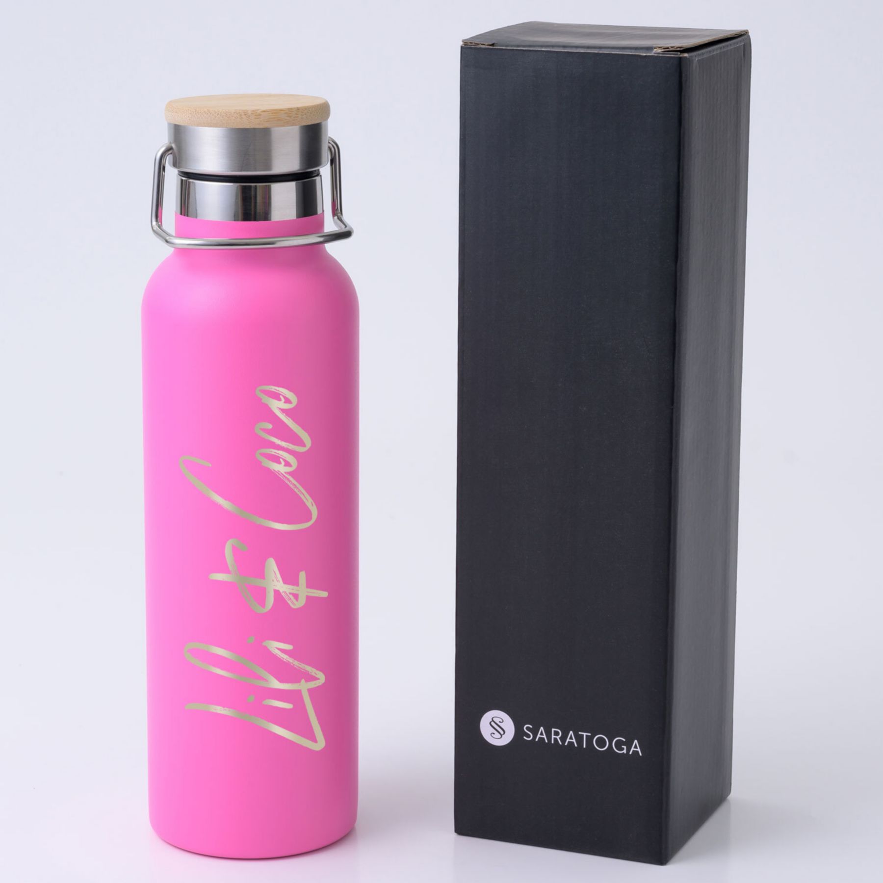 Saratoga Spirit Brite Stainless Water Bottle 20 Oz 1