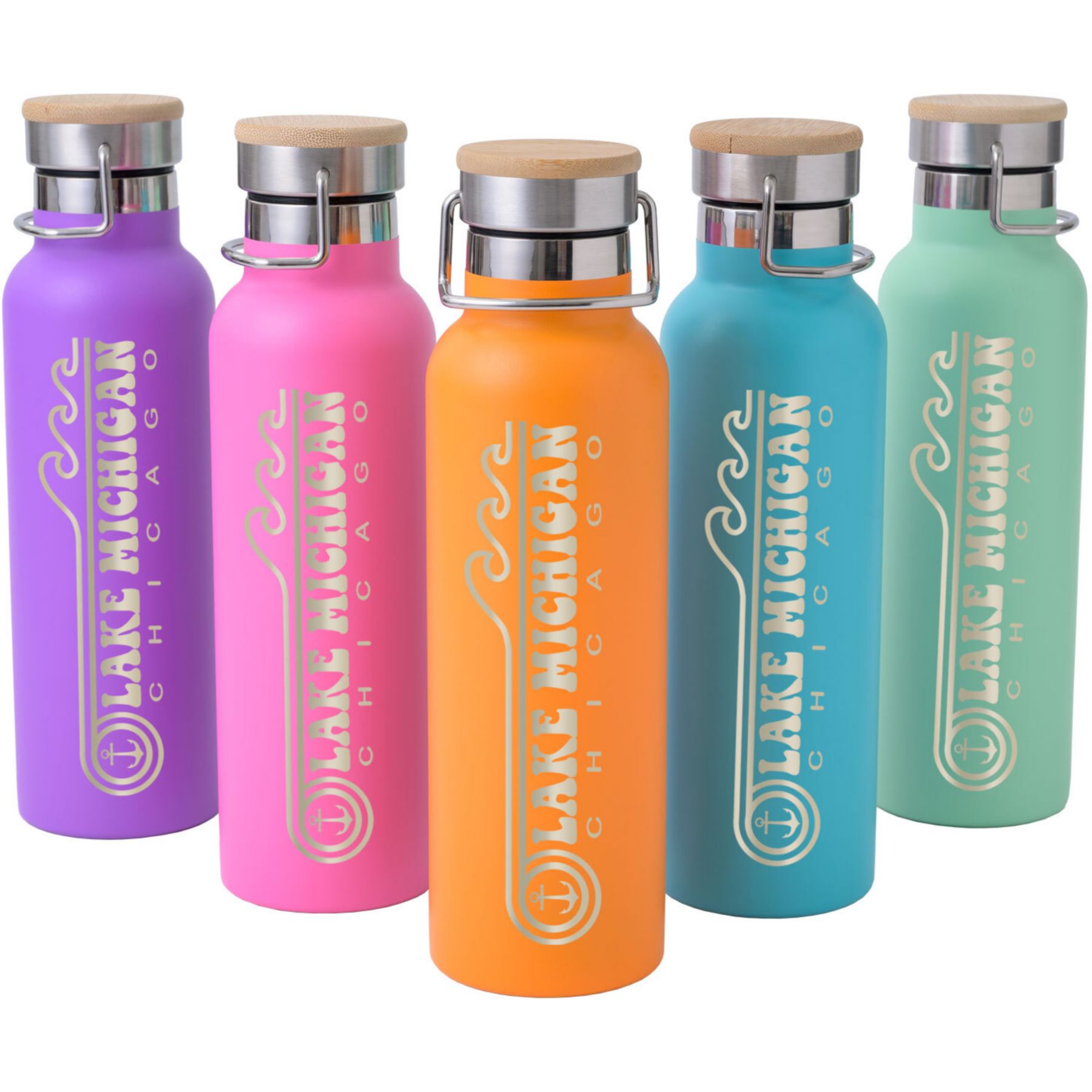 Saratoga Spirit Brite Stainless Water Bottle 20 Oz 1