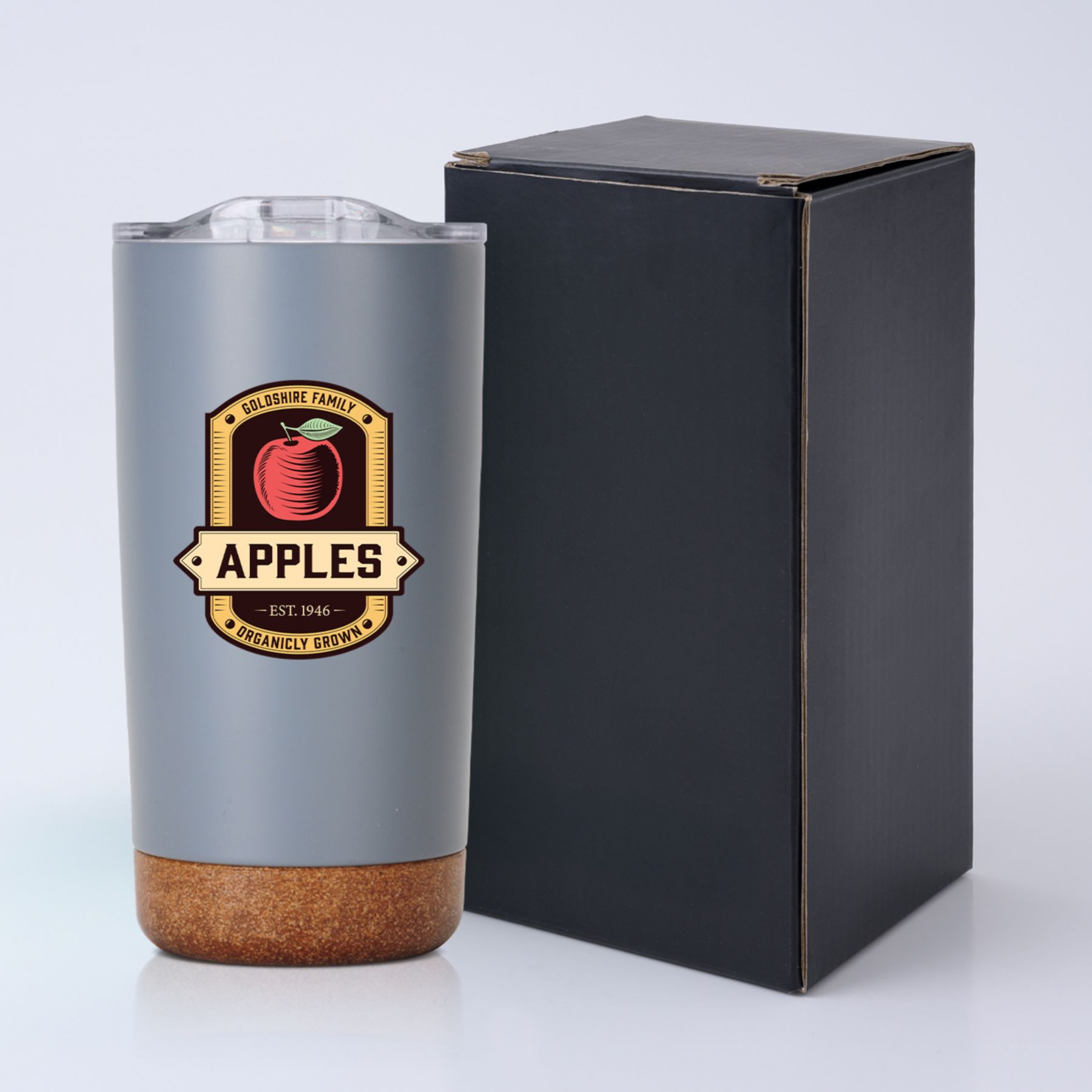 Full Color Cork Bottom Tumbler 18 Oz 1