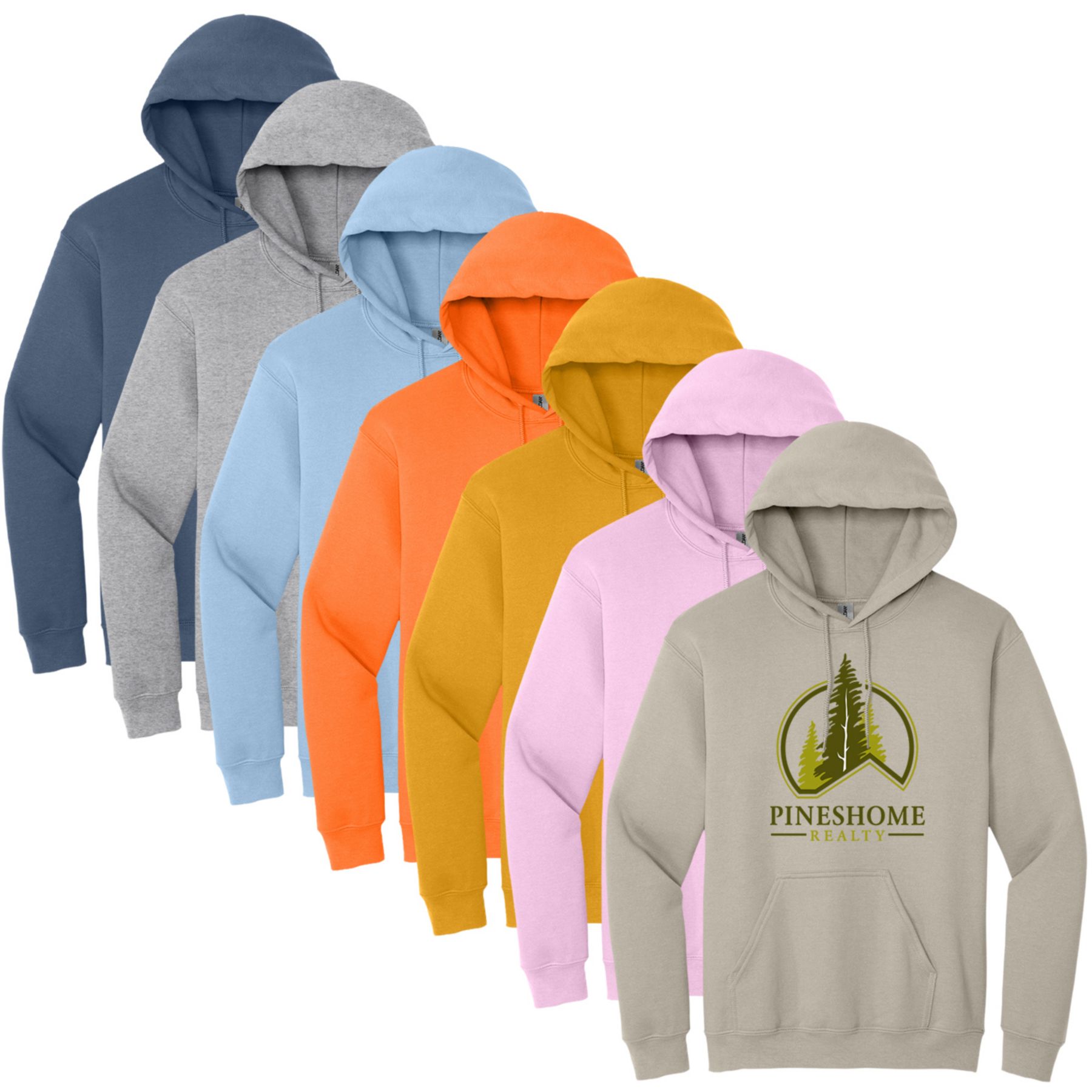 Gildan Hooded Sweatshirt Full Color Dtf 1