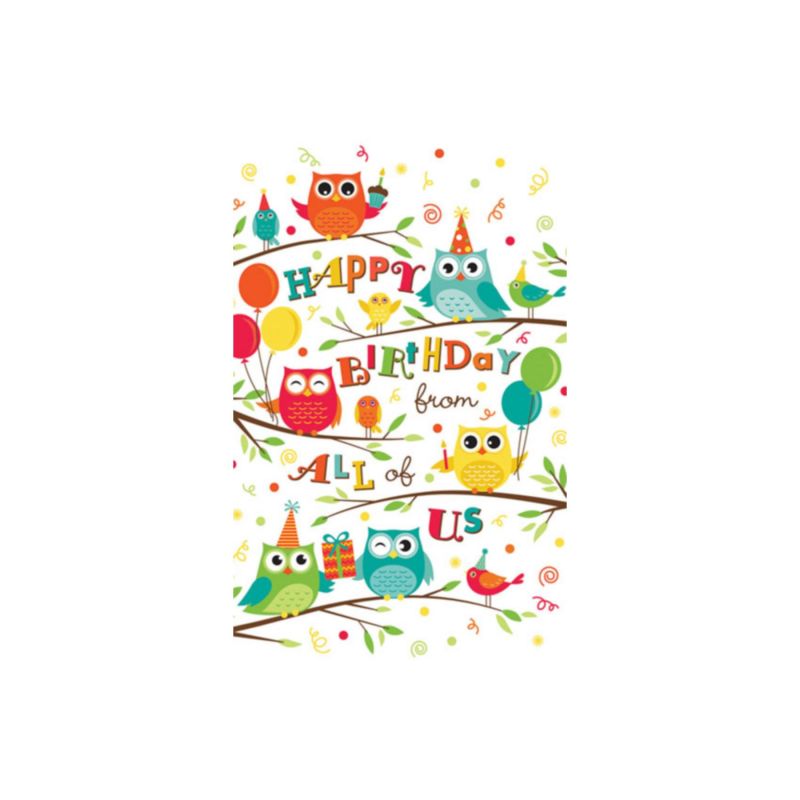 Birthday Owls 1 Birthday Owls 1