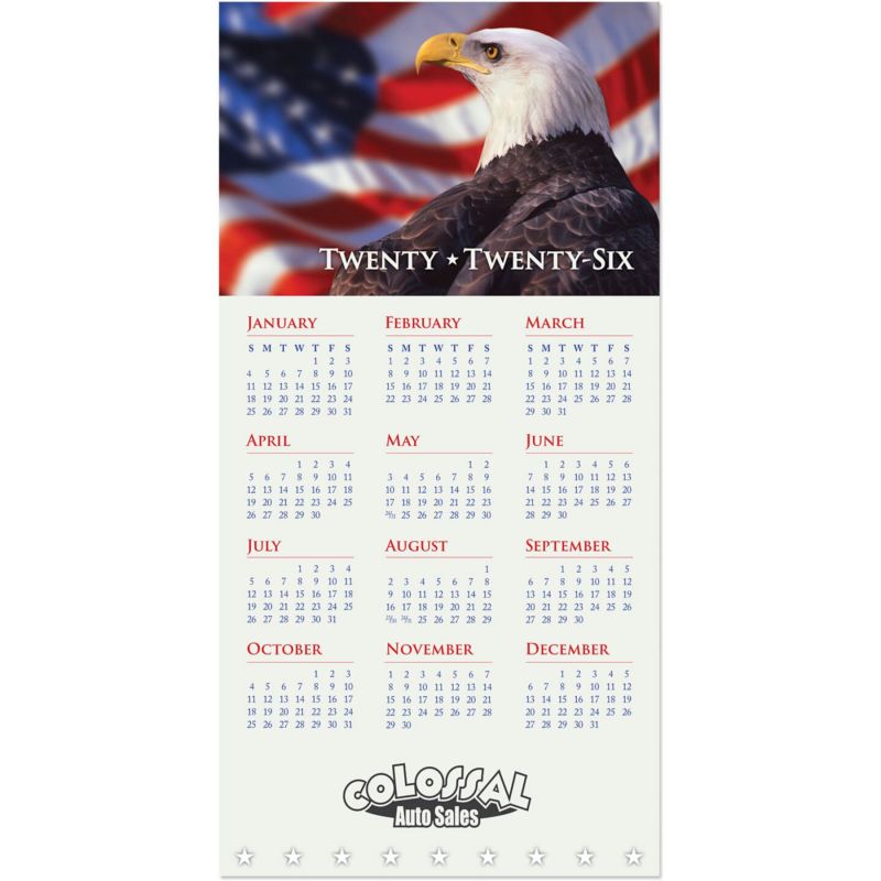 Patriotic Z-Fold Calendar 1 Patriotic Z-Fold Calendar 1