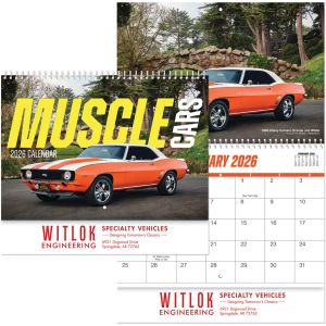 Muscle Cars Wall Calendar Spiral 1 Muscle Cars Wall Calendar Spiral 1