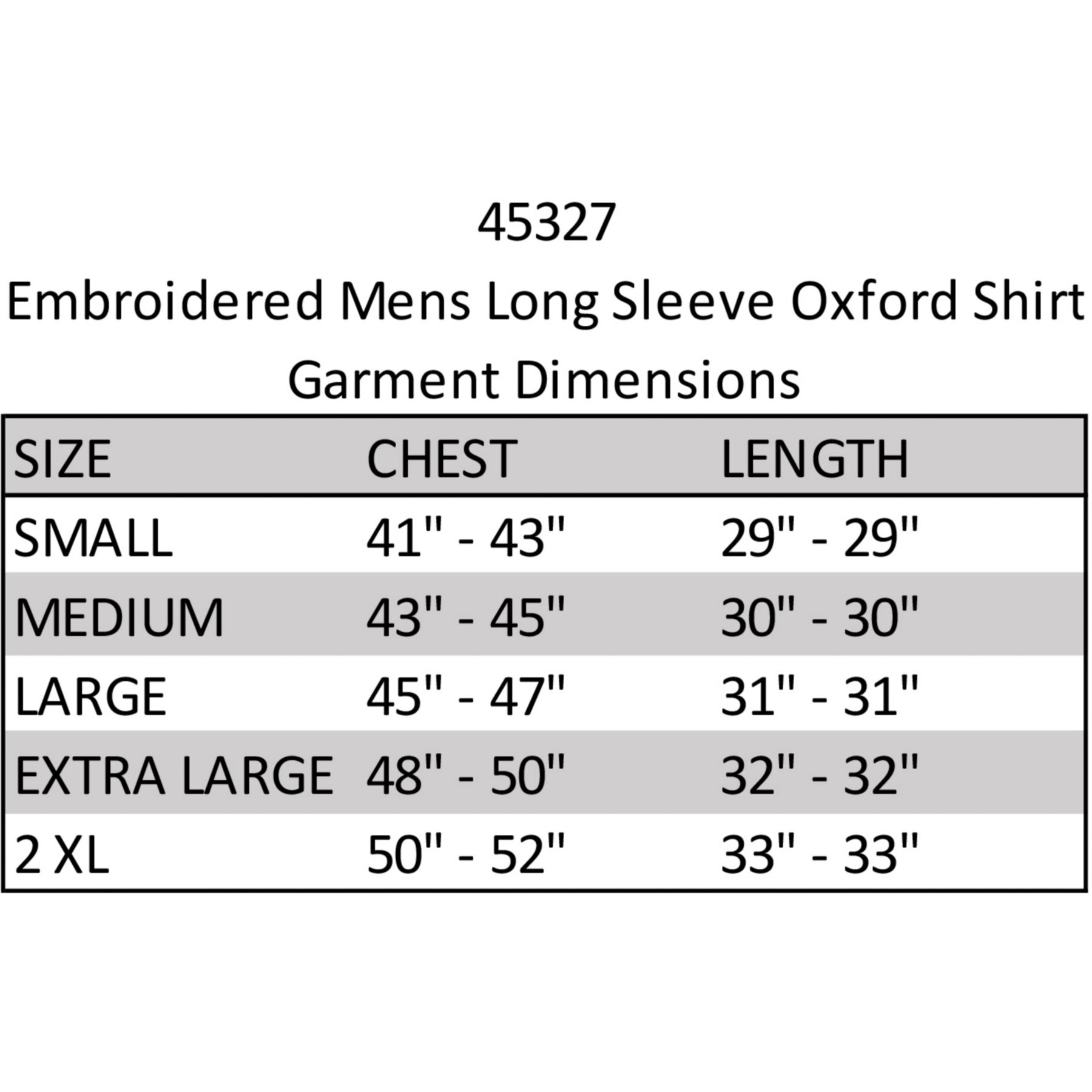 Men%27s Long Sleeve Oxford Shirt 1