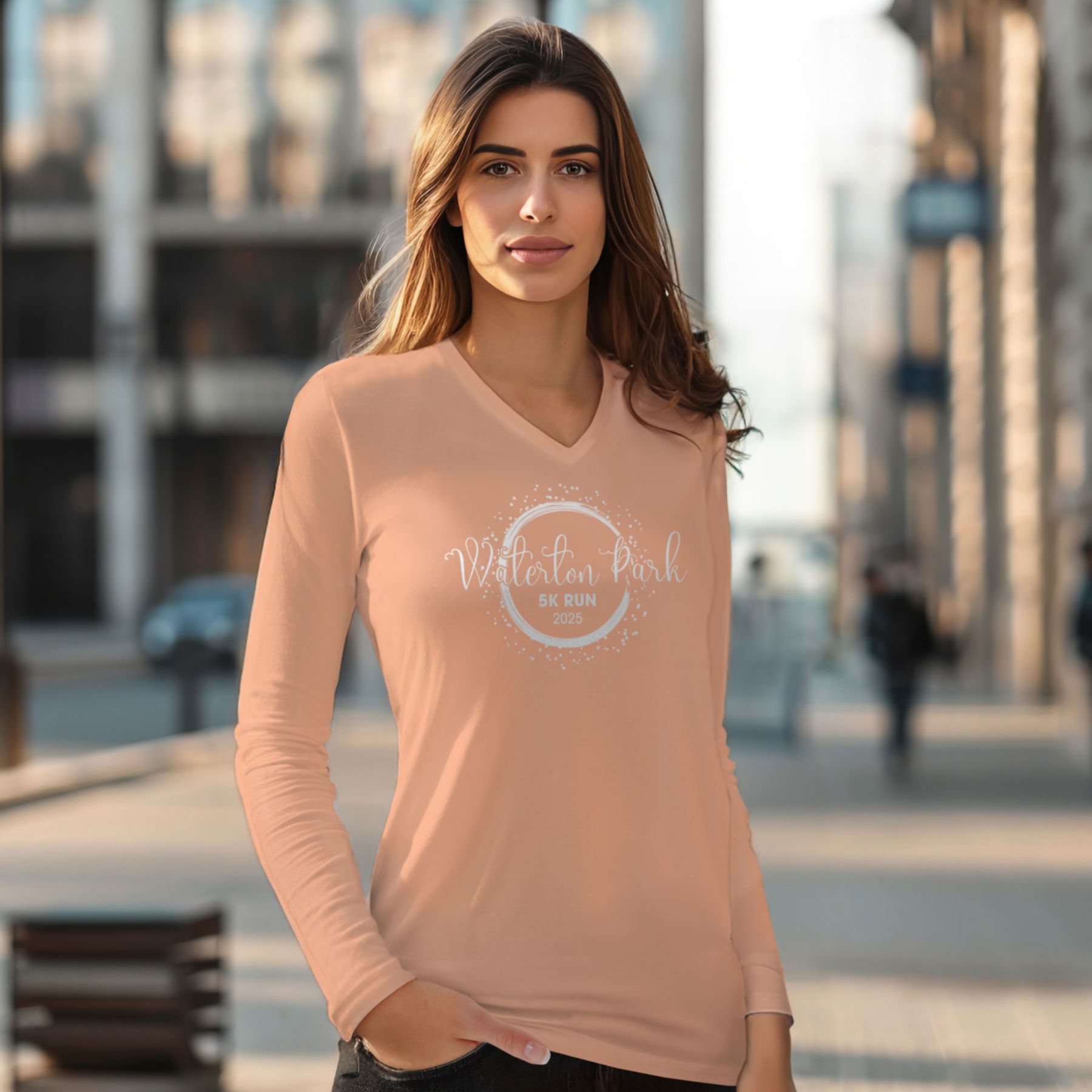 Womens Performance Vneck Tshirt 1