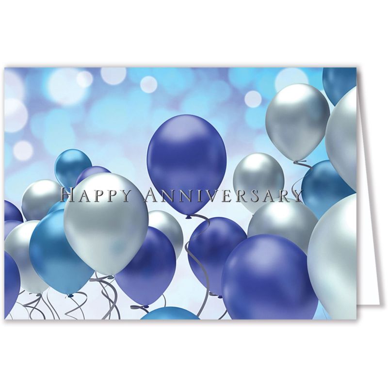 Balloon Anniversary Card 1 Balloon Anniversary Card 1