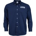 Embroidered Mens Long Sleeve Twill Dress Shirt 1 Embroidered Mens Long Sleeve Twill Dress Shirt 1