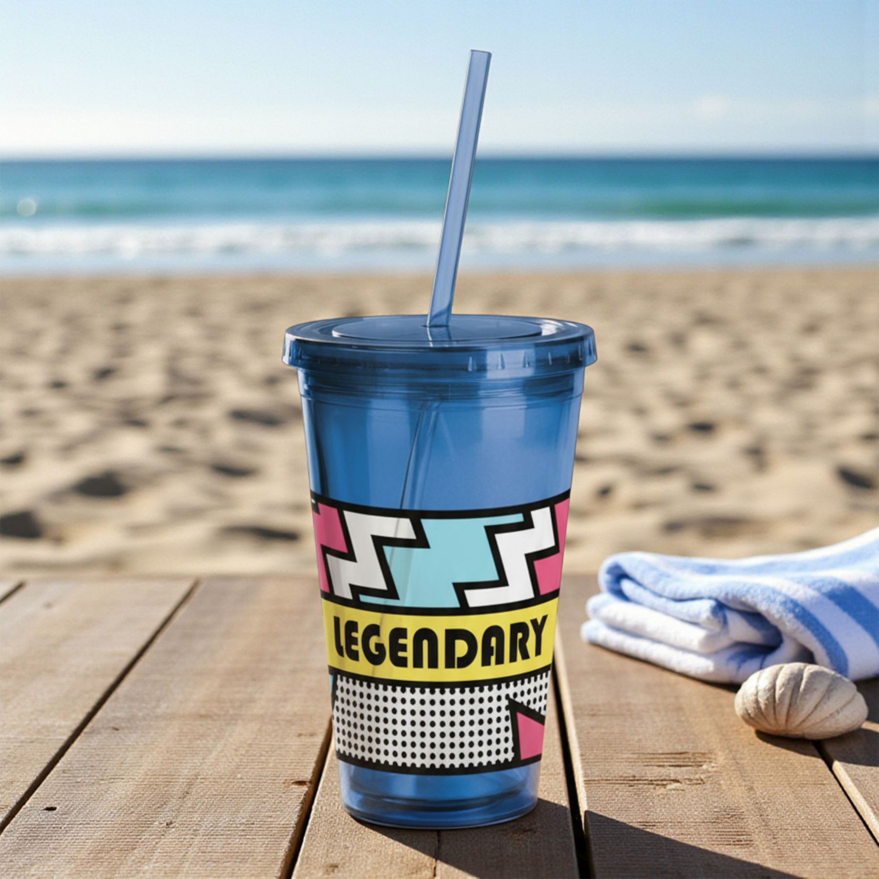 Pod Full Color Sunplash Color Tumbler 16 Oz 1