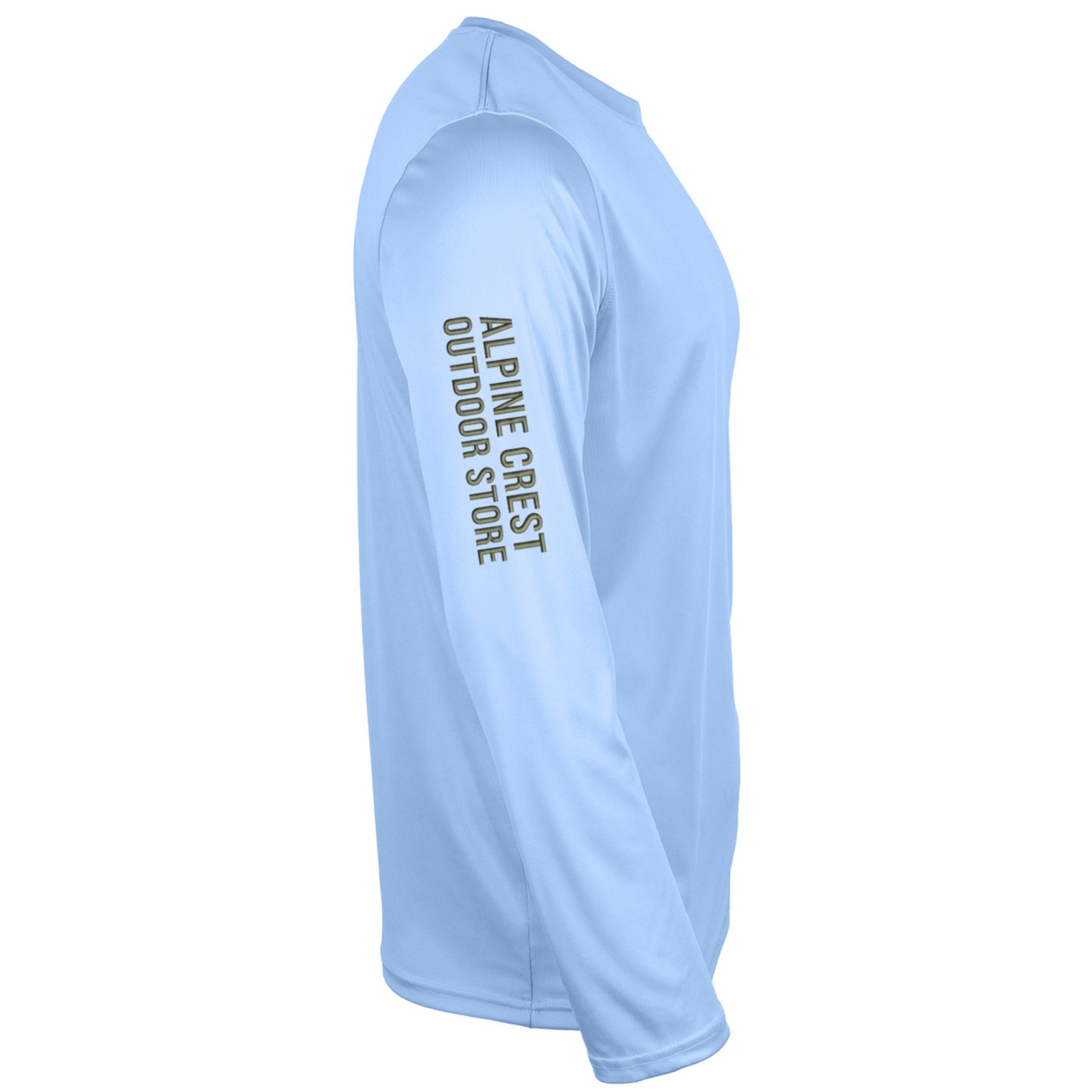 Performance Blended Long-Sleeve Shirt-Embroidered 1
